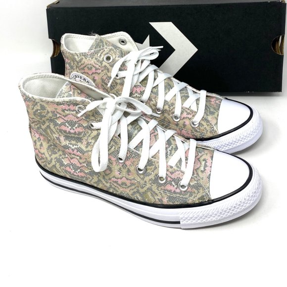 💖MEGA SALE💖Converse Women 571162F CTAS Hi Pale Putty Limestone Grey  Sneakers - Picture 6 of 10